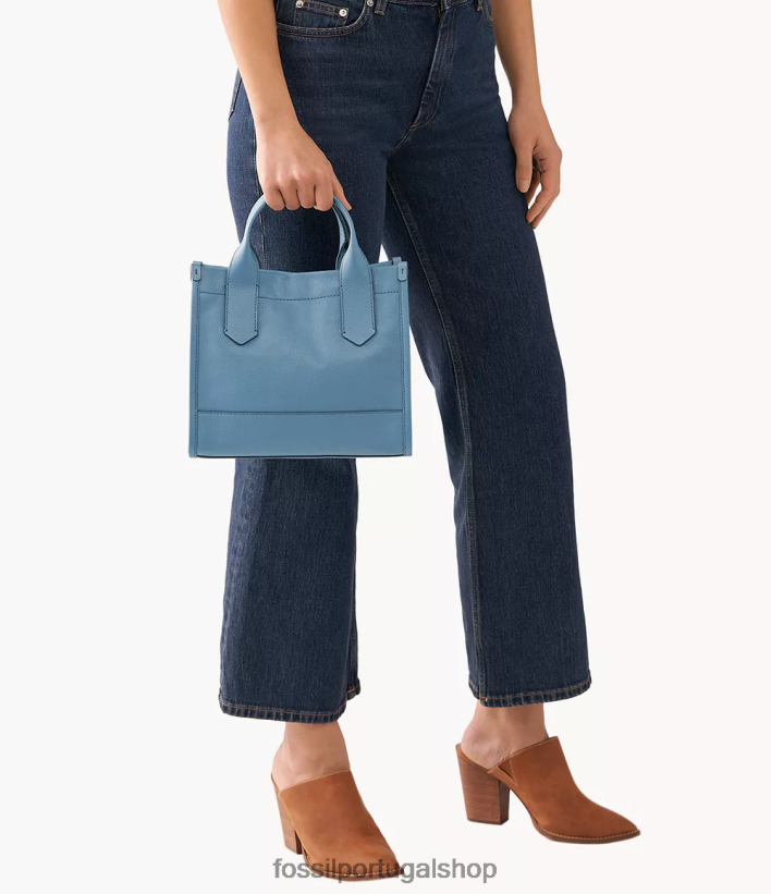 Fossil mulheres bolsa kyler azul bolsa 40NJ6Z472