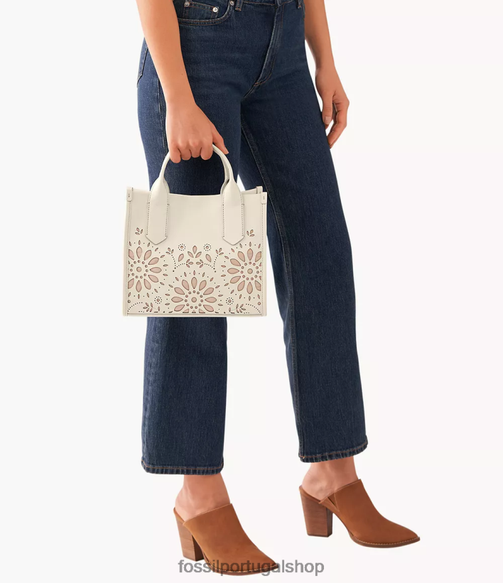 Fossil mulheres bolsa kyler branco bolsa 40NJ6Z673