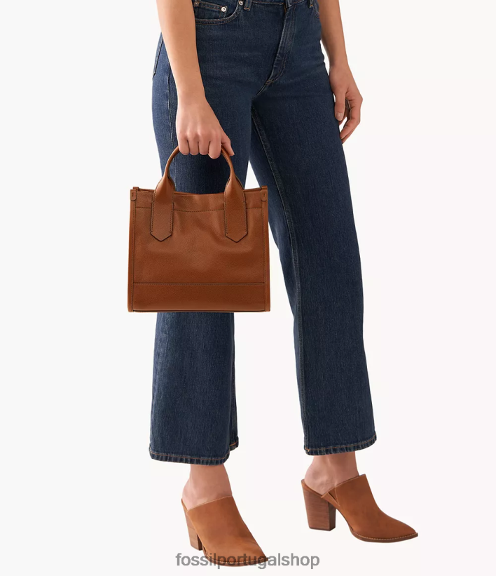 Fossil mulheres bolsa kyler marrom bolsa 40NJ6Z447
