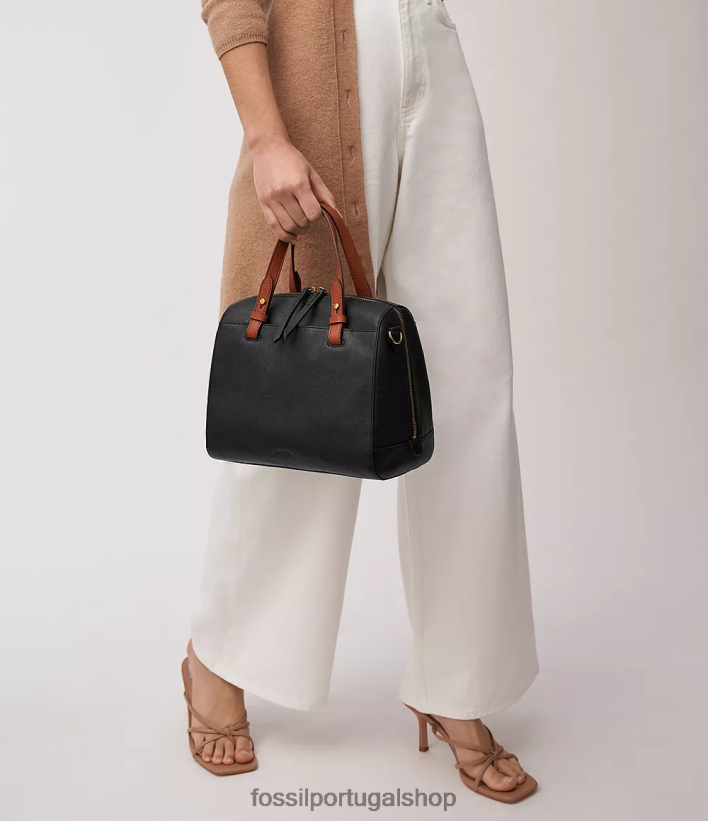 Fossil mulheres bolsa rachel preto bolsa 40NJ6Z297