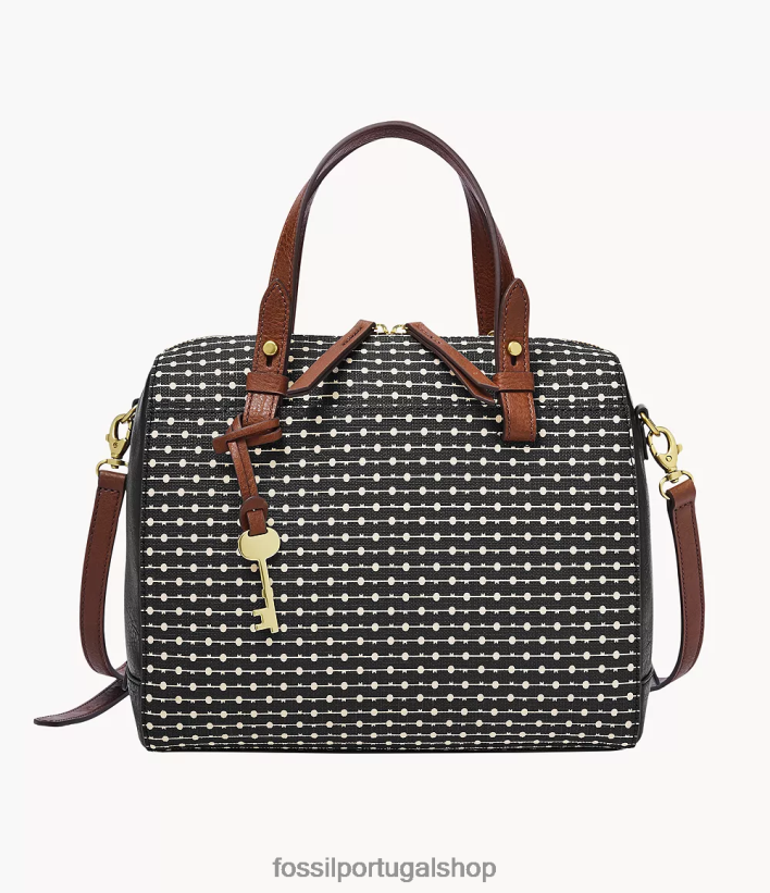Fossil mulheres bolsa rachel preto bolsa 40NJ6Z424