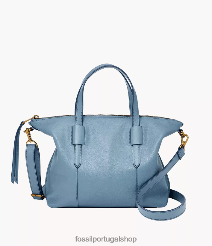 Fossil mulheres bolsa skylar azul bolsa 40NJ6Z585
