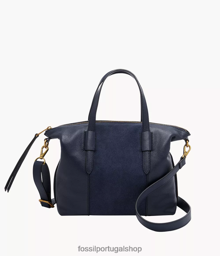 Fossil mulheres bolsa skylar marinha bolsa 40NJ6Z478