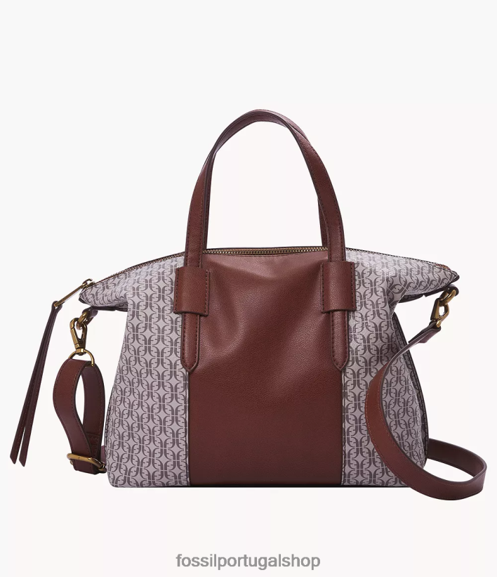 Fossil mulheres bolsa skylar marrom bolsa 40NJ6Z629