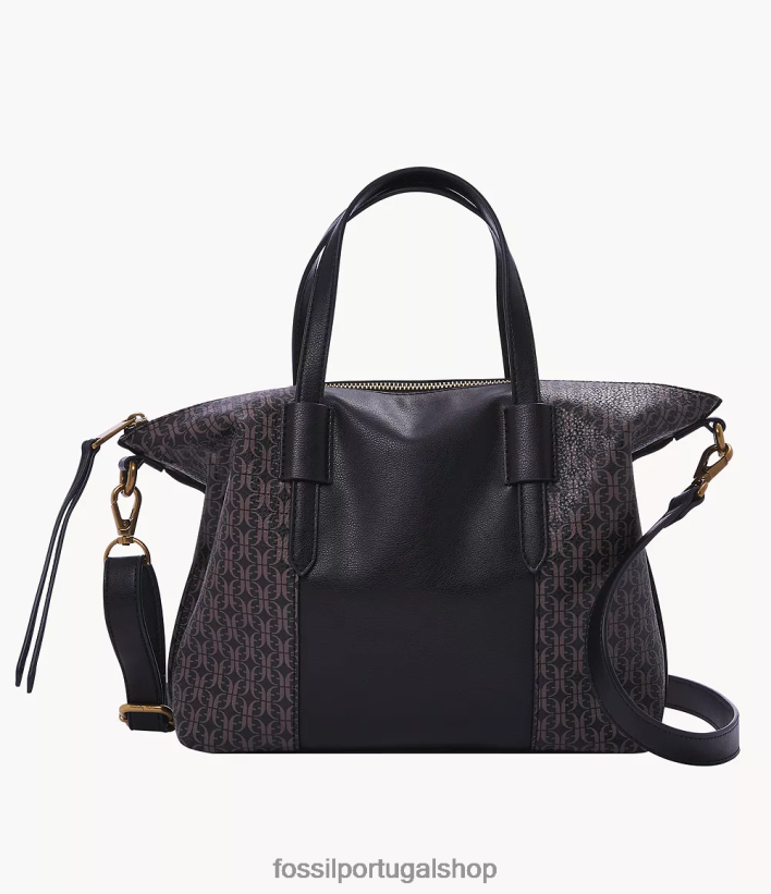 Fossil mulheres bolsa skylar preto bolsa 40NJ6Z675