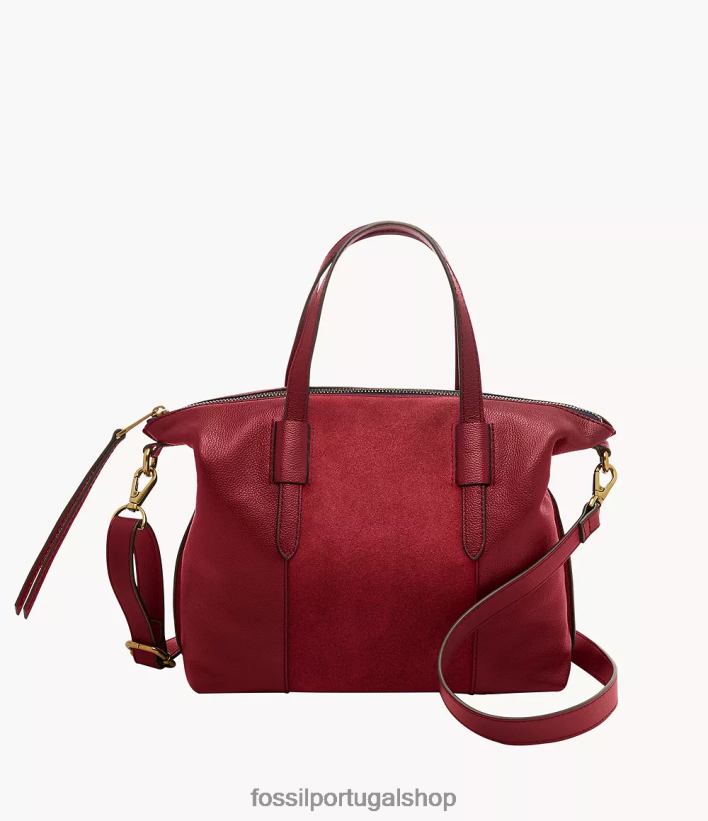 Fossil mulheres bolsa skylar vermelho bolsa 40NJ6Z605