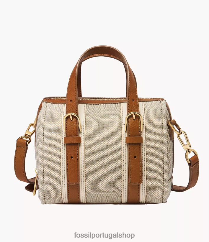 Fossil mulheres carlie mini bolsa marrom claro bolsa 40NJ6Z398