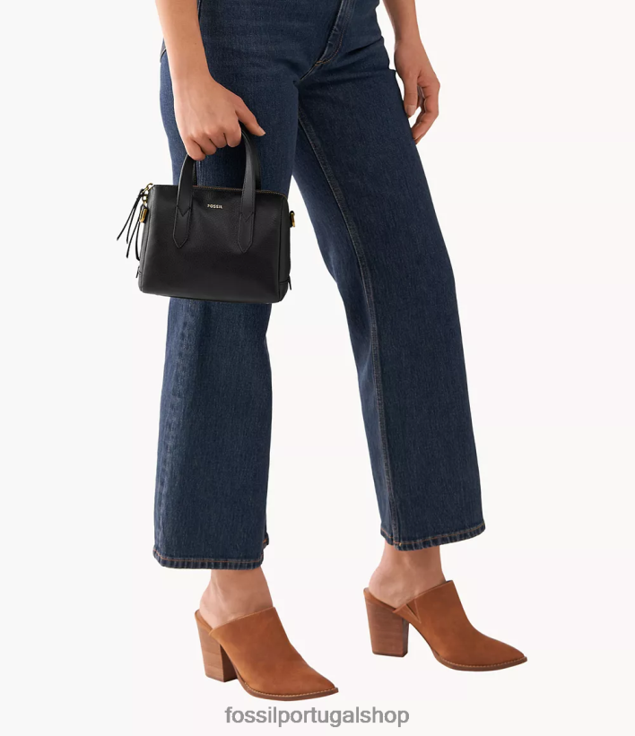 Fossil mulheres mini mochila sydney preto bolsa 40NJ6Z727