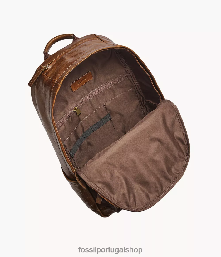 Fossil mulheres mochila buckner conhaque bolsa 40NJ6Z1614