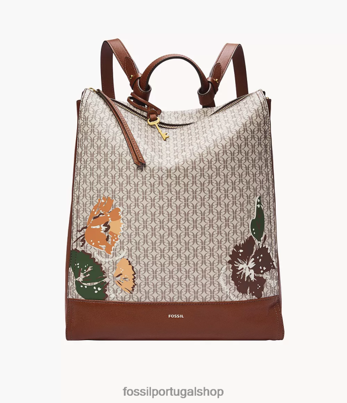 Fossil mulheres mochila conversível elina bronzeado bolsa 40NJ6Z434
