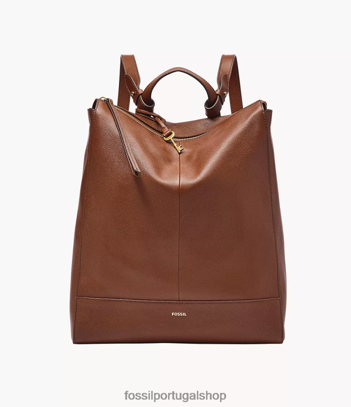 Fossil mulheres mochila conversível elina marrom bolsa 40NJ6Z404