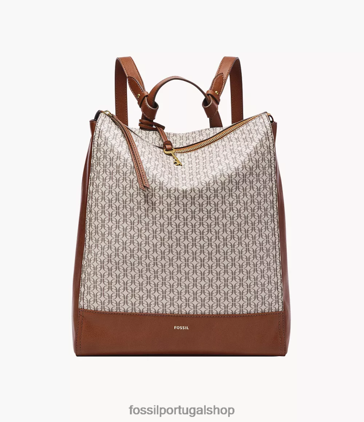 Fossil mulheres mochila conversível elina marrom bolsa 40NJ6Z606