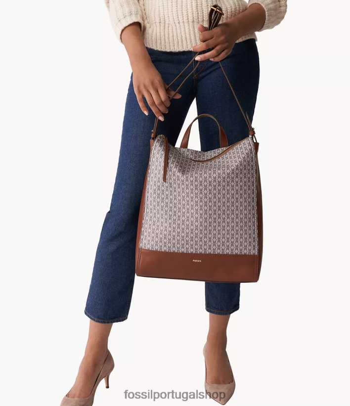 Fossil mulheres mochila conversível elina marrom bolsa 40NJ6Z606