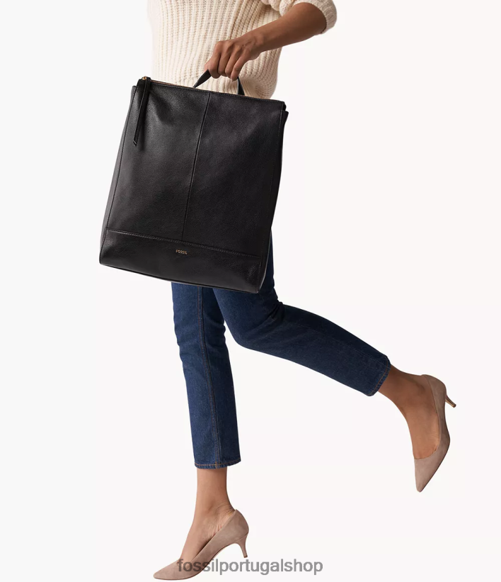 Fossil mulheres mochila conversível elina preto bolsa 40NJ6Z416