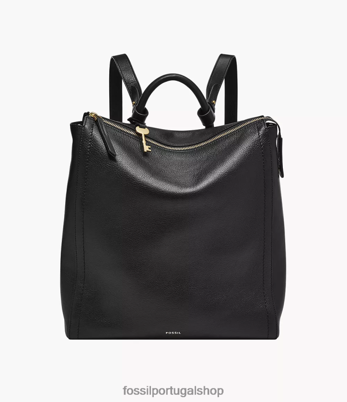 Fossil mulheres mochila conversível parker preto bolsa 40NJ6Z537