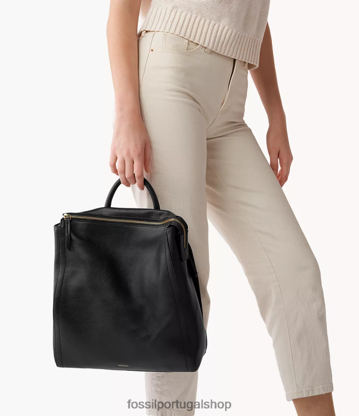 Fossil mulheres mochila conversível parker preto bolsa 40NJ6Z537