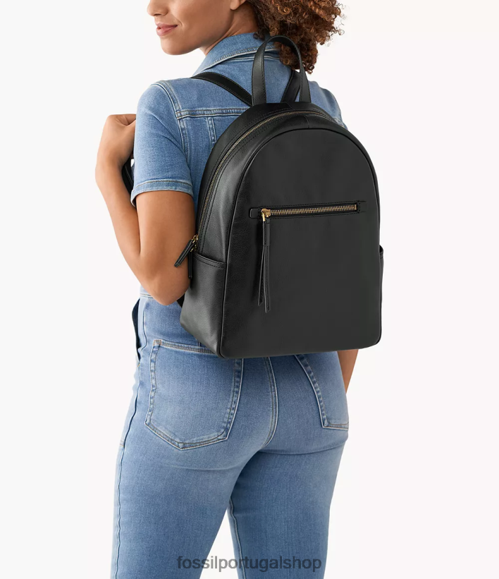 Fossil mulheres mochila megan preto bolsa 40NJ6Z494