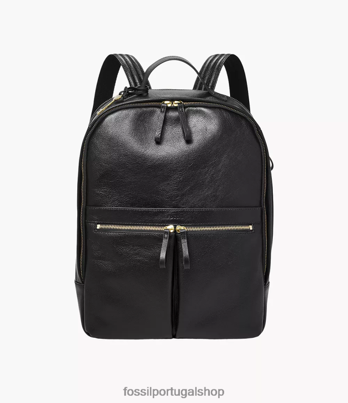 Fossil mulheres mochila para notebook tess preto bolsa 40NJ6Z557