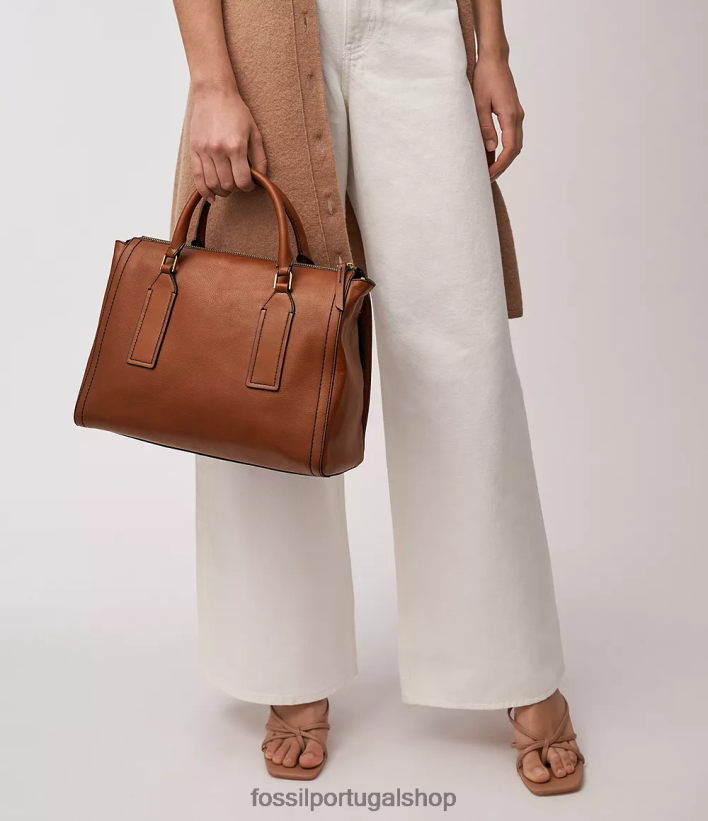 Fossil mulheres mochila parker marrom bolsa 40NJ6Z395