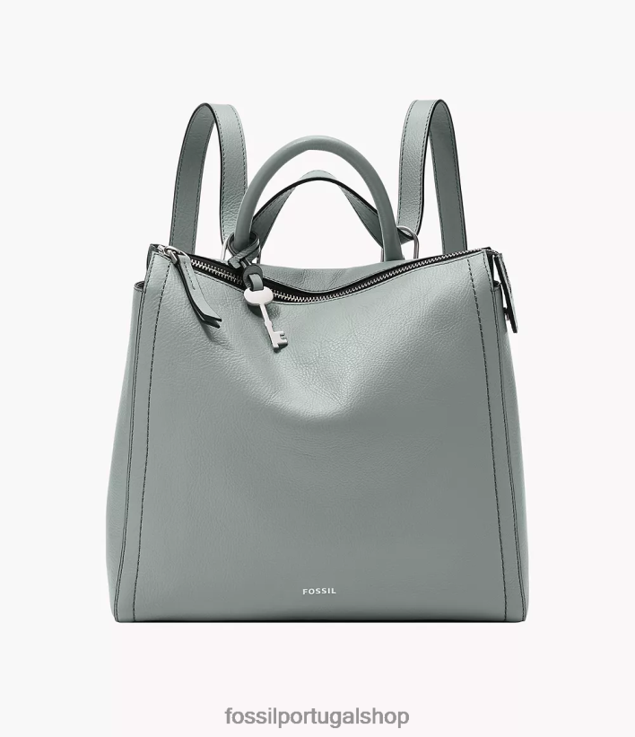 Fossil mulheres mochila parker pequena azul bolsa 40NJ6Z674
