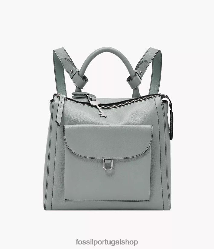 Fossil mulheres mochila parker pequena azul bolsa 40NJ6Z736
