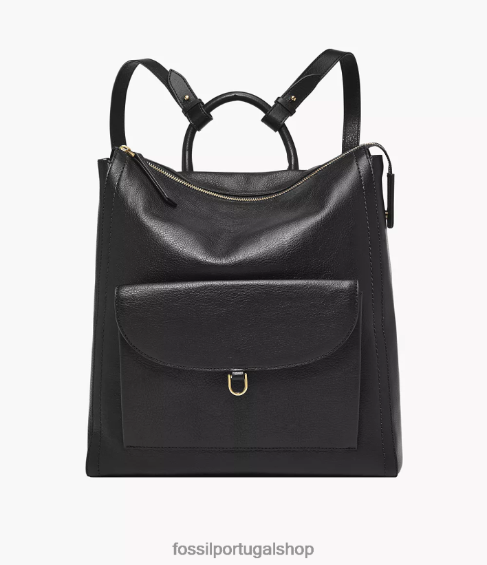 Fossil mulheres mochila parker preto bolsa 40NJ6Z394