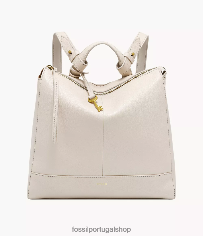 Fossil mulheres mochila pequena conversível elina branco bolsa 40NJ6Z734