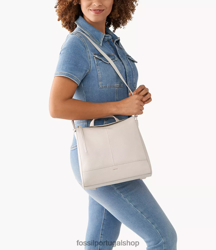 Fossil mulheres mochila pequena conversível elina branco bolsa 40NJ6Z734