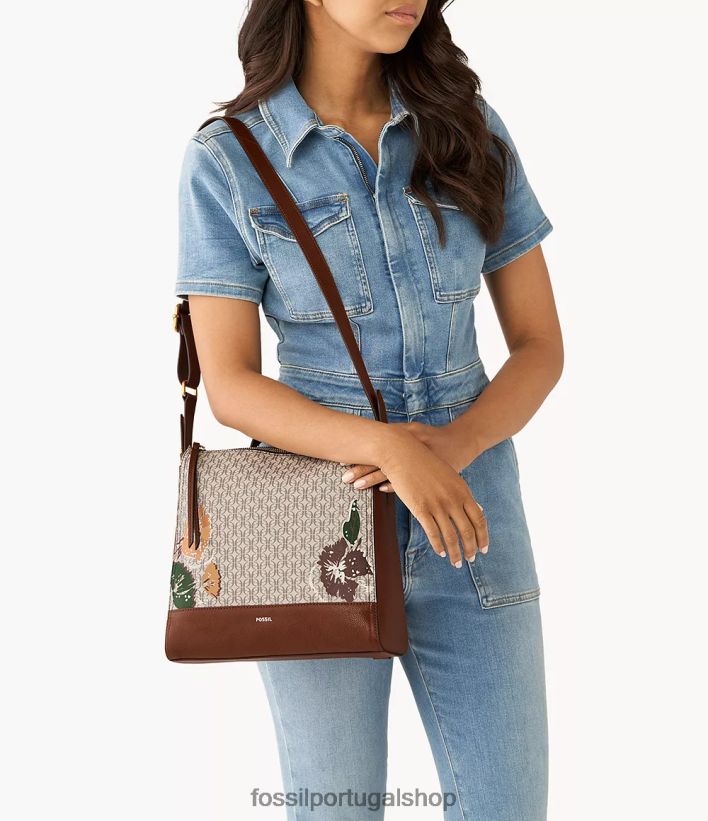 Fossil mulheres mochila pequena conversível elina bronzeado bolsa 40NJ6Z405