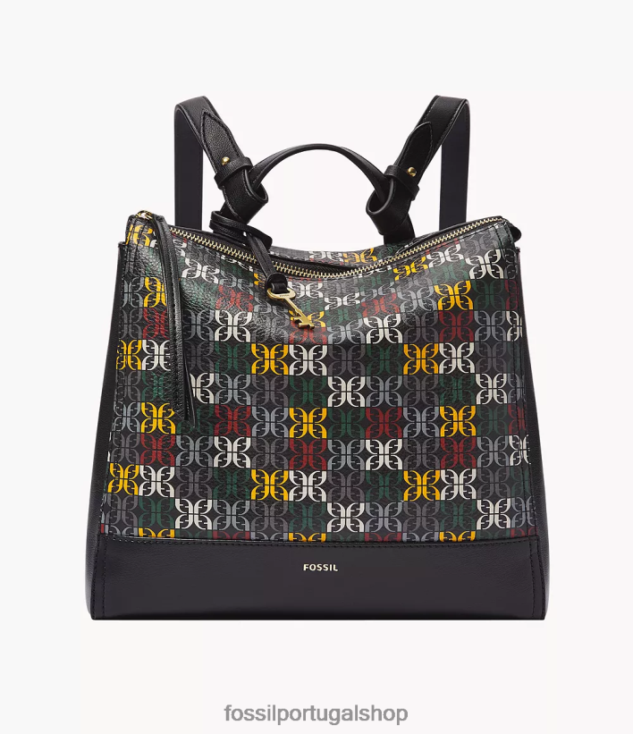 Fossil mulheres mochila pequena conversível elina multi bolsa 40NJ6Z534