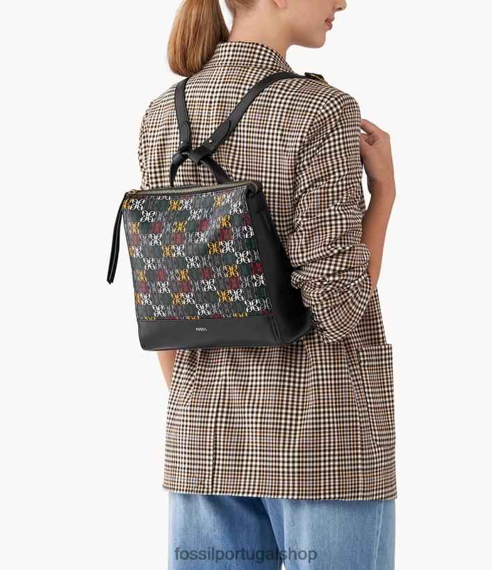 Fossil mulheres mochila pequena conversível elina multi bolsa 40NJ6Z534