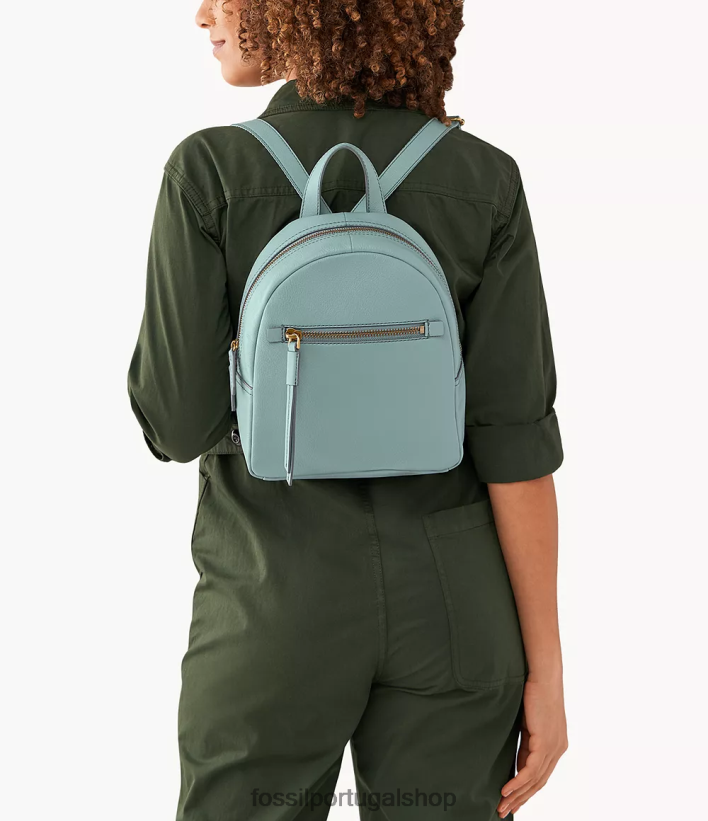 Fossil mulheres mochila pequena megan azul bolsa 40NJ6Z498