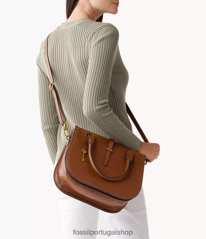 Fossil mulheres mochila ryder marrom bolsa 40NJ6Z637