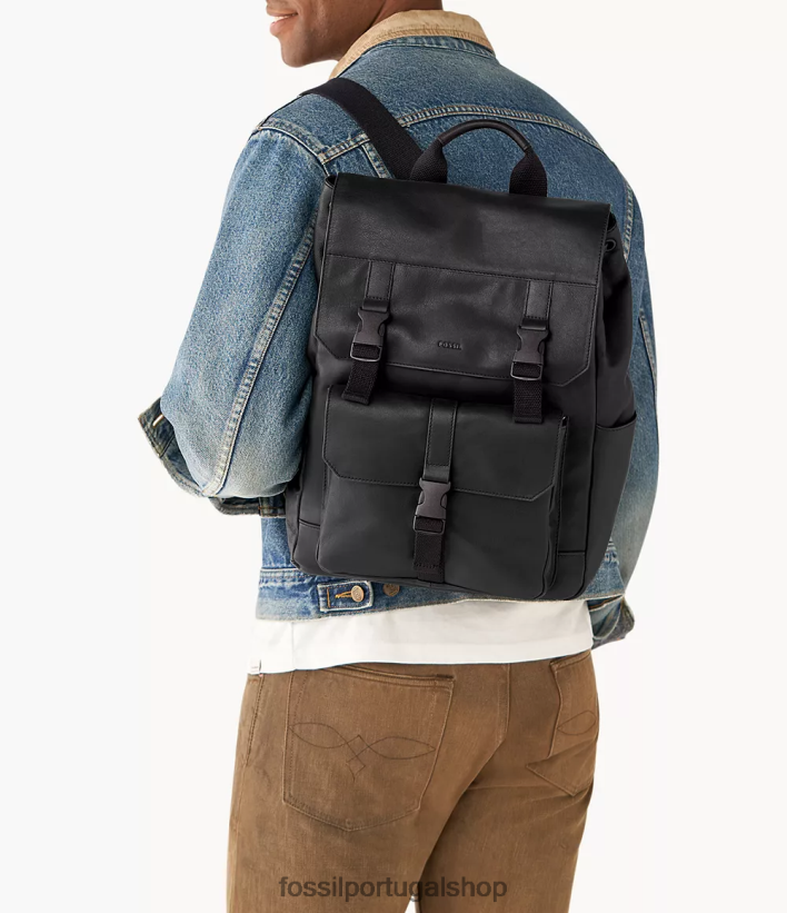 Fossil mulheres mochila weston preto bolsa 40NJ6Z1641