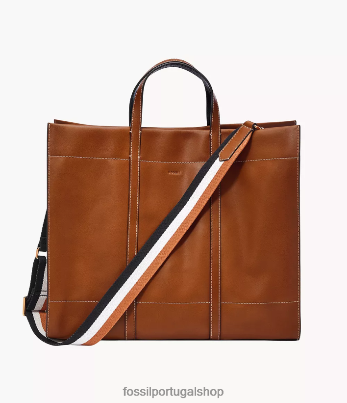 Fossil mulheres bolsa carmem marrom bolsa 40NJ6Z359