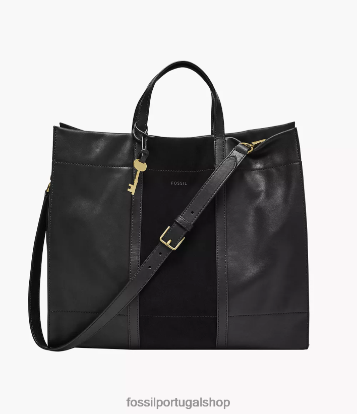 Fossil mulheres bolsa carmem preto bolsa 40NJ6Z370