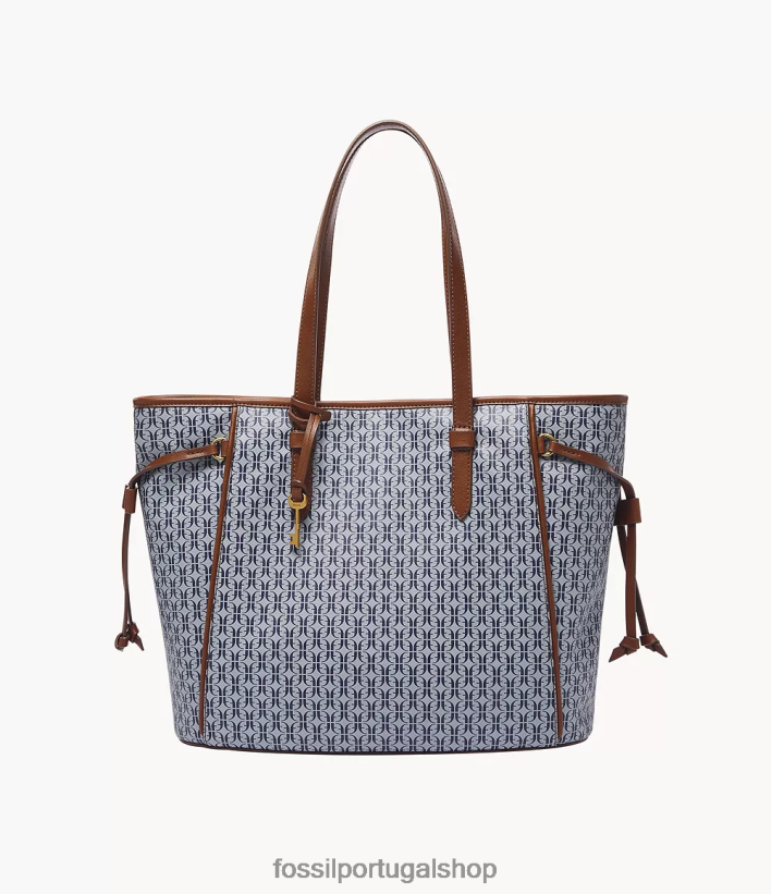Fossil mulheres bolsa charli azul bolsa 40NJ6Z703