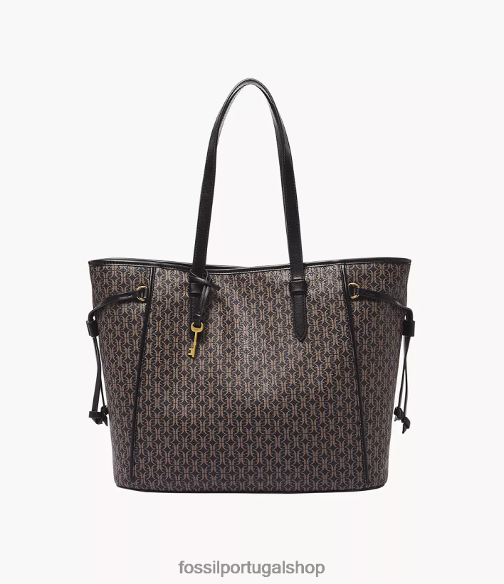 Fossil mulheres bolsa charli preto bolsa 40NJ6Z548