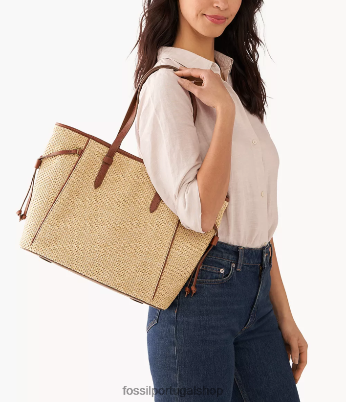 Fossil mulheres bolsa charlie cáqui bolsa 40NJ6Z586