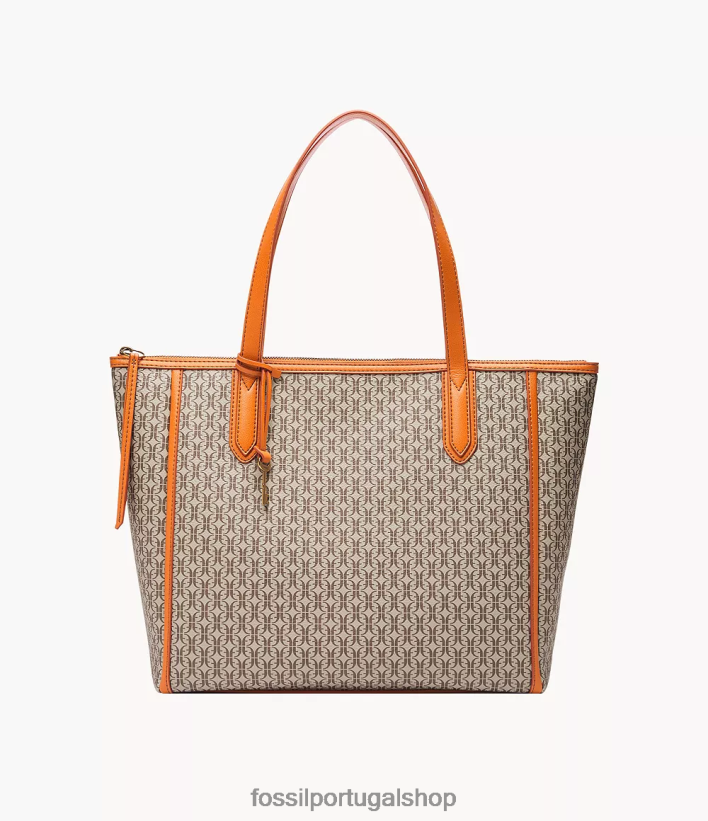 Fossil mulheres bolsa de Sydney laranja bolsa 40NJ6Z596