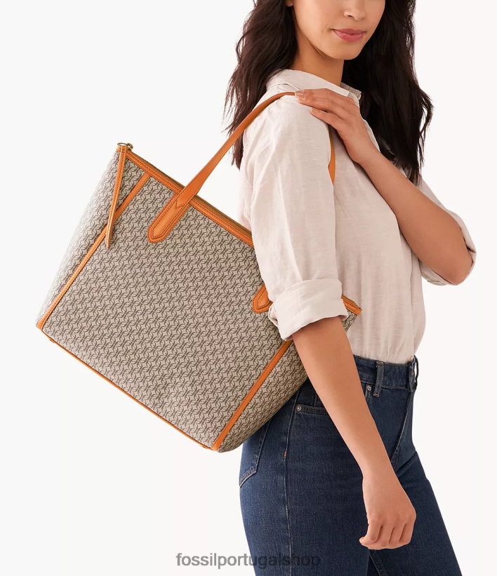 Fossil mulheres bolsa de Sydney laranja bolsa 40NJ6Z596