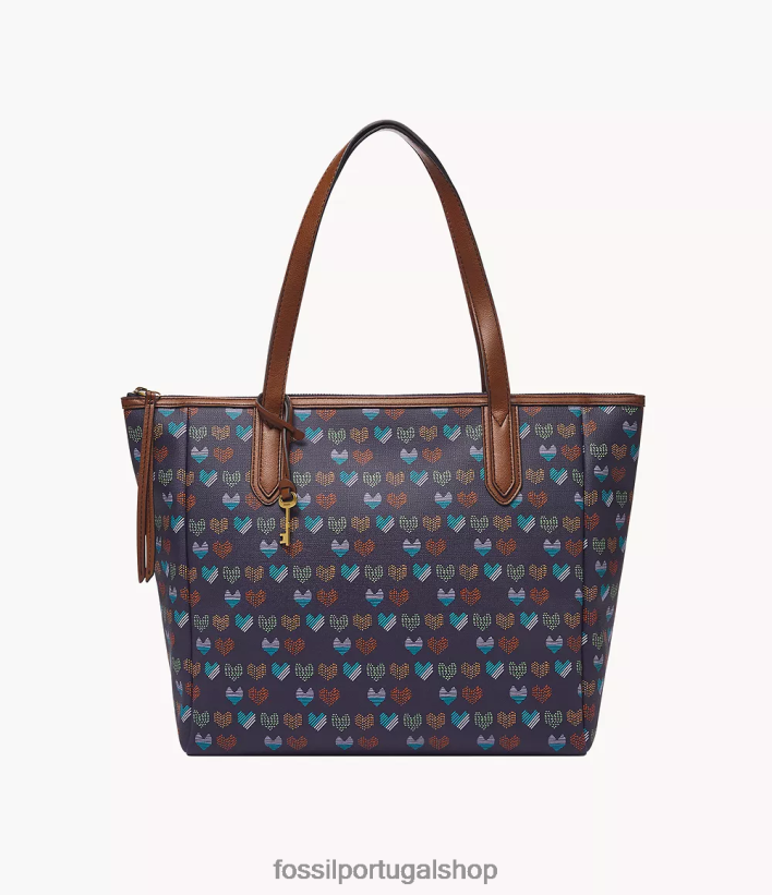 Fossil mulheres bolsa de Sydney marinha bolsa 40NJ6Z691