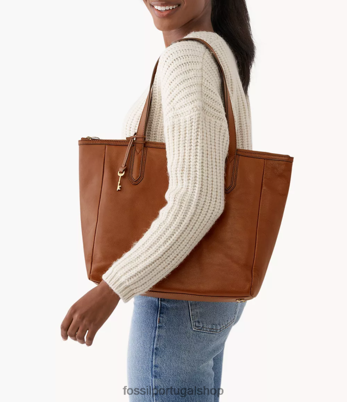 Fossil mulheres bolsa de Sydney marrom bolsa 40NJ6Z422