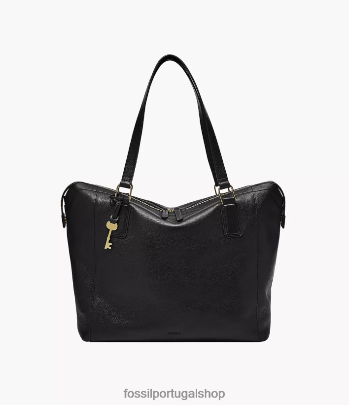 Fossil mulheres bolsa jaqueline preto bolsa 40NJ6Z487