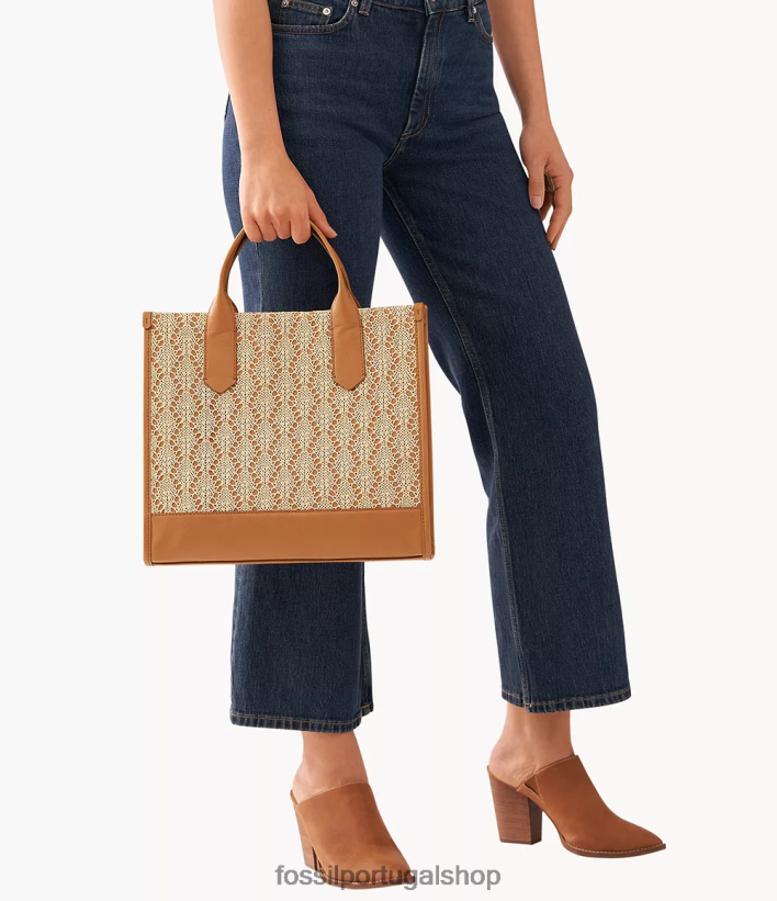 Fossil mulheres bolsa kyler camelo bolsa 40NJ6Z510