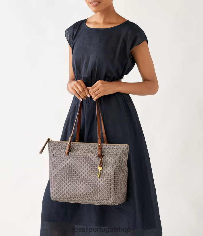 Fossil mulheres bolsa raquel cáqui bolsa 40NJ6Z672