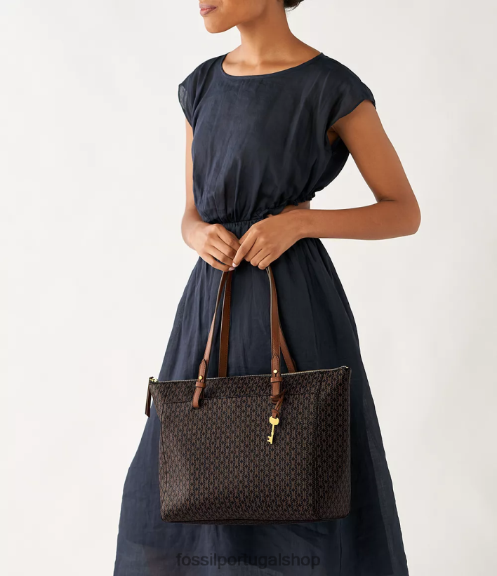 Fossil mulheres bolsa raquel preto bolsa 40NJ6Z685