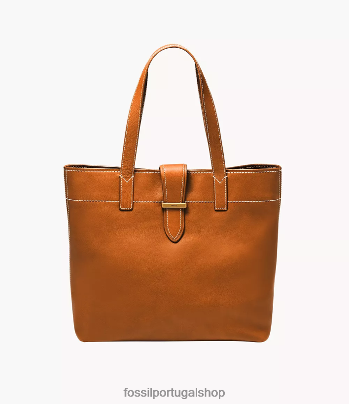 Fossil mulheres bolsa tremont conhaque bolsa 40NJ6Z377