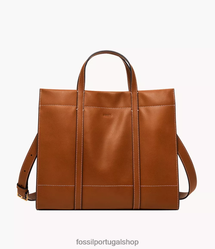Fossil mulheres carmem compradora marrom bolsa 40NJ6Z361