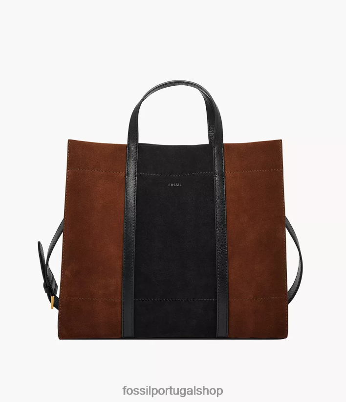 Fossil mulheres carmem compradora marrom bolsa 40NJ6Z374